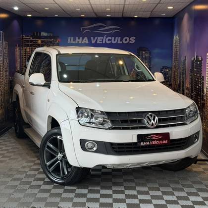 VOLKSWAGEN AMAROK 2.0 HIGHLINE 4X4 CD 16V TURBO INTERCOOLER DIESEL 4P AUTOMÁTICO VOLKSWAGEN AMAROK 2.0 HIGHLINE 4X4 CD 16V TURBO INTERCOOLER DIESEL 4P AUTOMÁTICO
